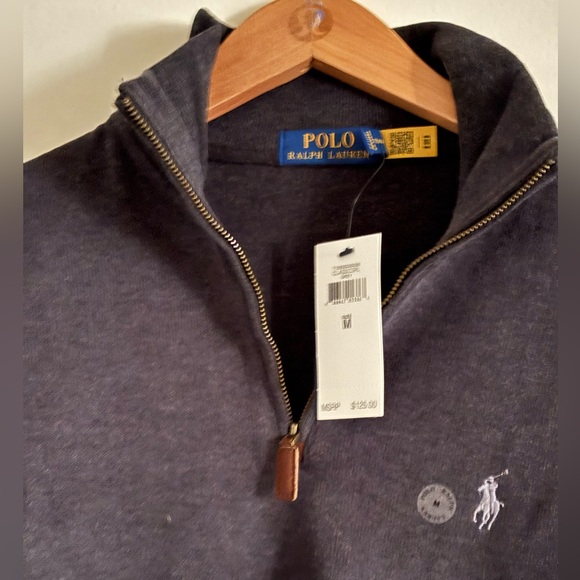 Ralph Lauren Other - Ralph Lauren Men's Dark Gray Zip-Up Sweater